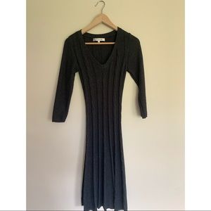 Grey tightly fitting dress